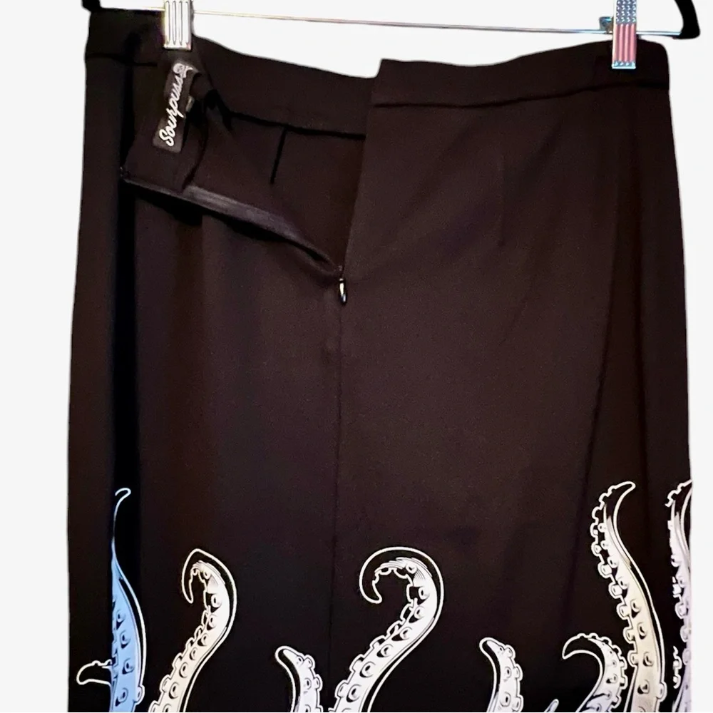 Tentacle Pencil Skirt - Sourpuss - Picture 5 of 6